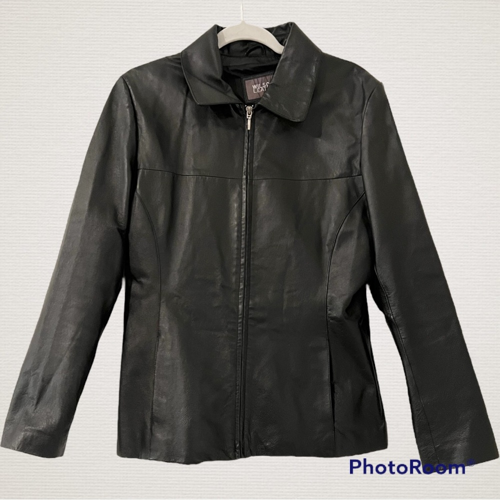 Wilson’s Genuine Leather Zip Up Jacket